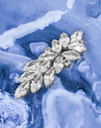 Marquise Cluster Crystal Hair Clip