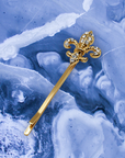 Golden Fleur de Lis Bobby Pin