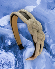 Shimmering Side Knot Headband