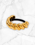 Braided Gold Pony Cuff
