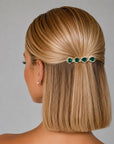 Emerald Hair Clip