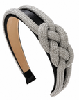 Shimmering Side Knot Headband