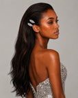 Marquise Cluster Crystal Hair Clip