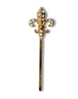 Golden Fleur de Lis Bobby Pin