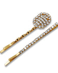 Square Cross Bobby Pin Set