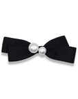 Vintage French Pearl Bow Barrette