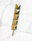 Gold Geomectric Stud Bobby Pin