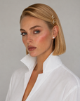 Golden Fleur de Lis Bobby Pin