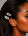 Marquise Cluster Crystal Hair Clip