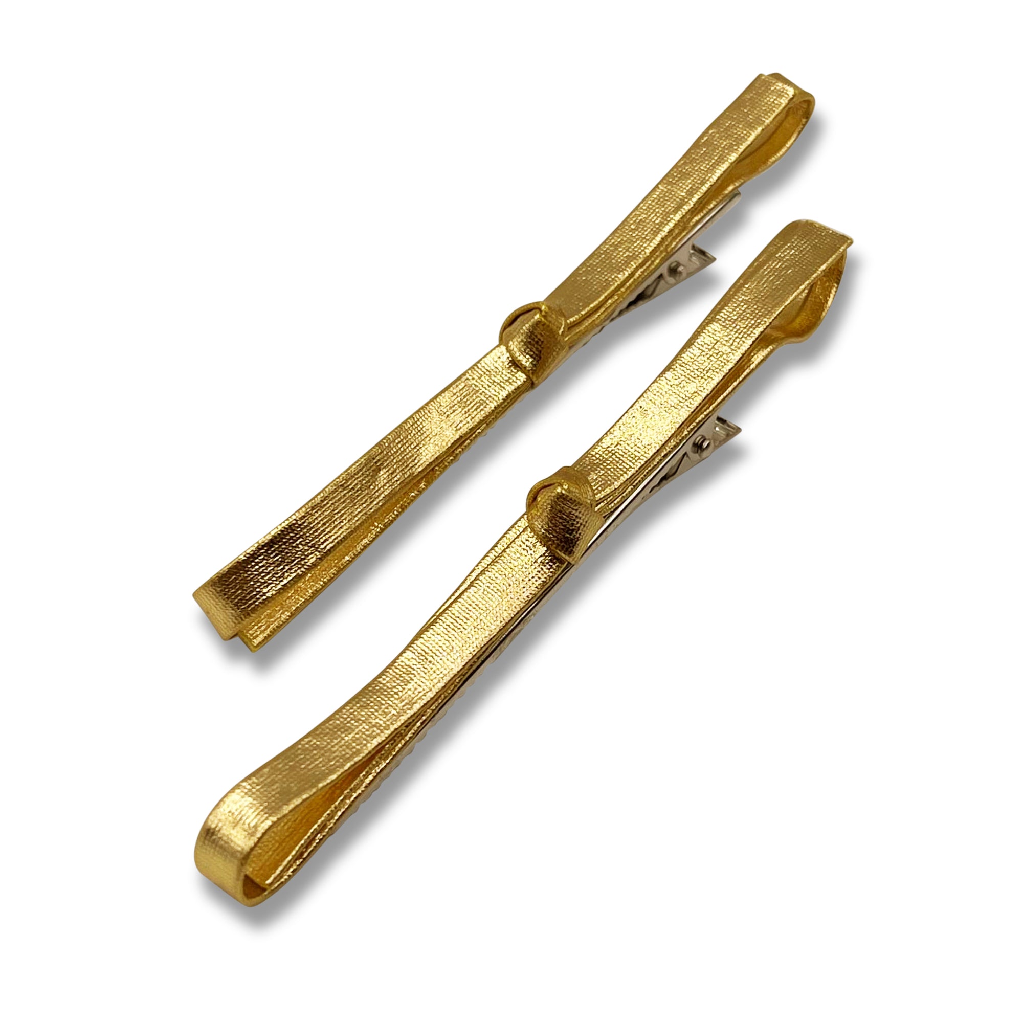 Minimalist Bow Hair Clip Pair
